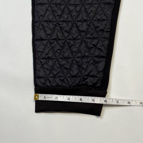 $149 ATHLETA Women's 14 Solstice Jogger Quilted Puffy Pants Black Pockets 467123 - Picture 4 of 10